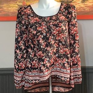 Society Girl Blouse SZ - M